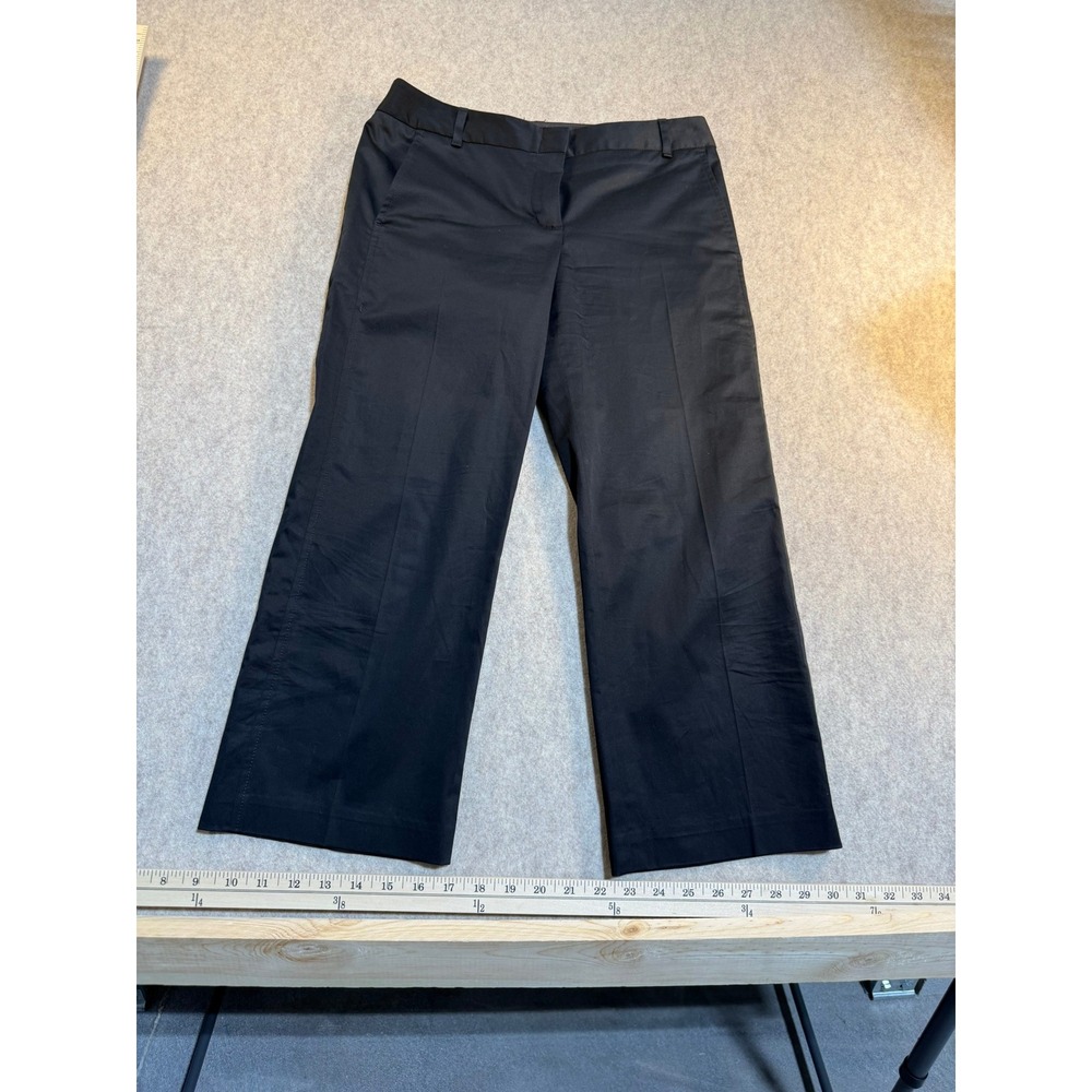 BCBGMAXAZRIA Black Wide Leg Dress Pants Womens Size 2 Professional Trousers